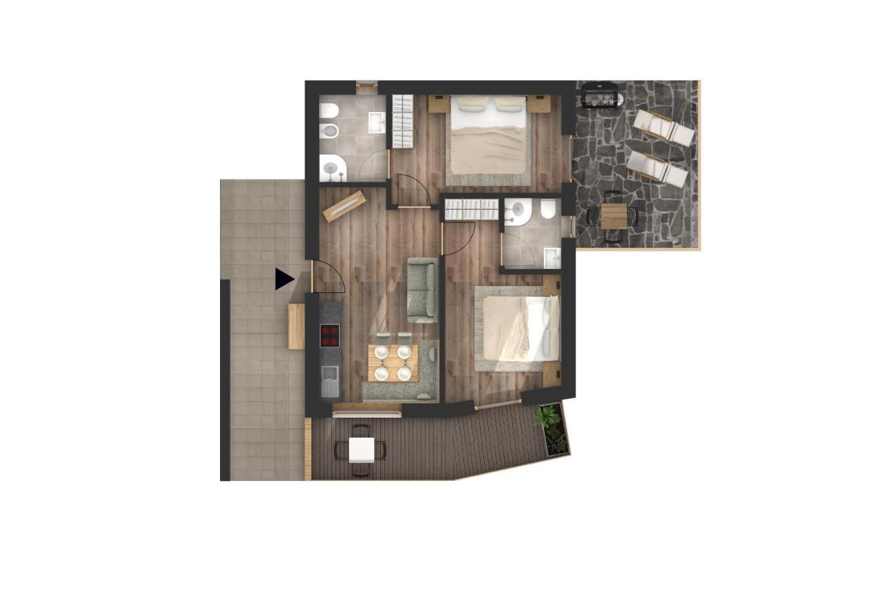 Apartments La Rives Santa Cristina Val Gardena Ngoại thất bức ảnh